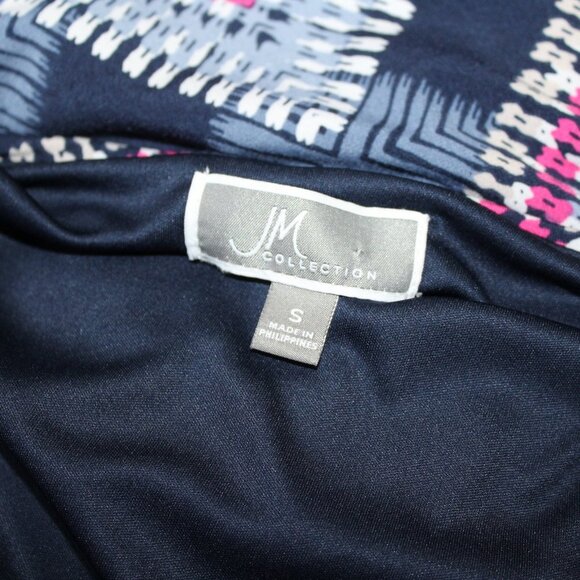 JM Collection‎ Multicolor Embellished Sleeveless Dress - Picture 5 of 5